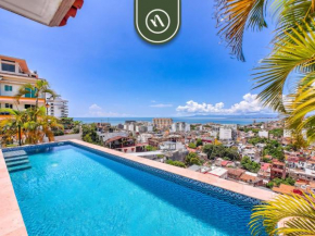 2BR Condo with Private Jacuzzi - Rooftop Pool